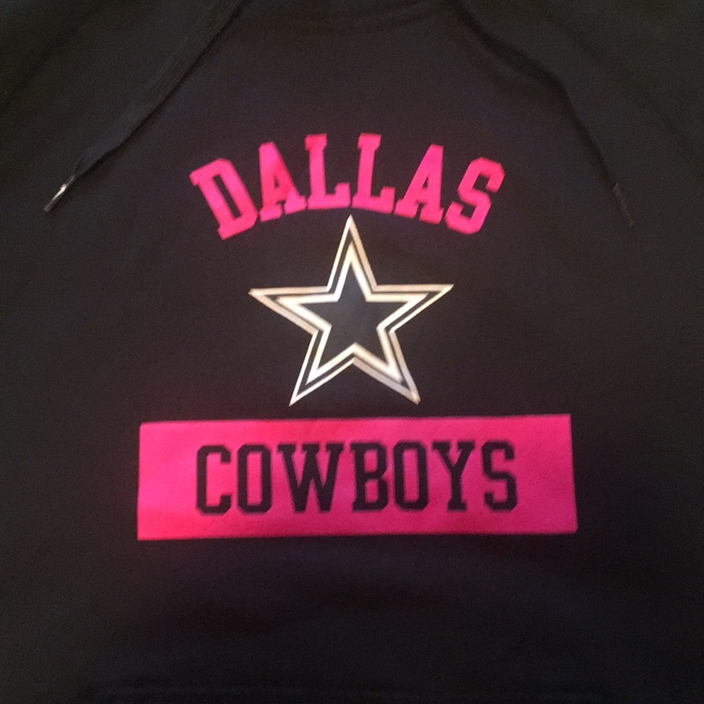 Dallas Cowboys Breast Cancer Hoodie!!